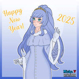 New Year 2025 - Winter Katia