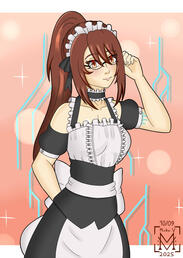 Comm. Halfbody - Hikari (for Keul)